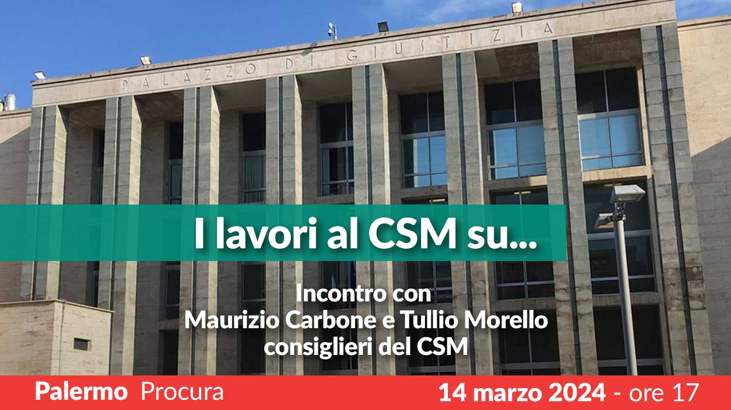 I lavori del CSM su...